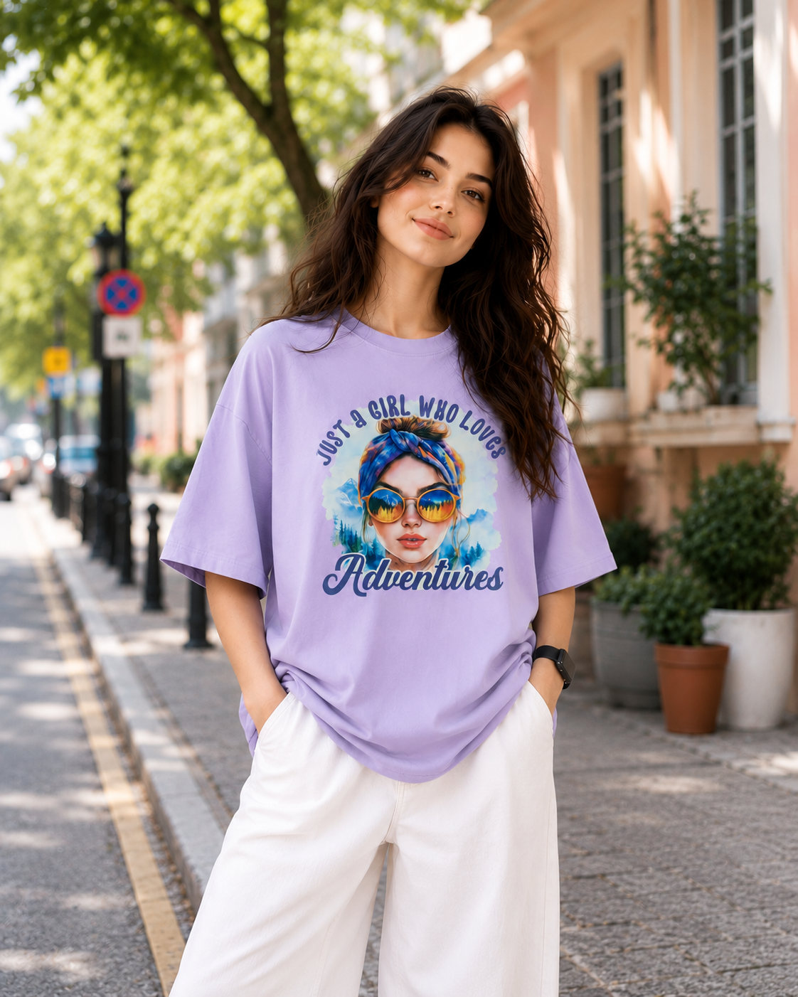 T-shirt Lavender