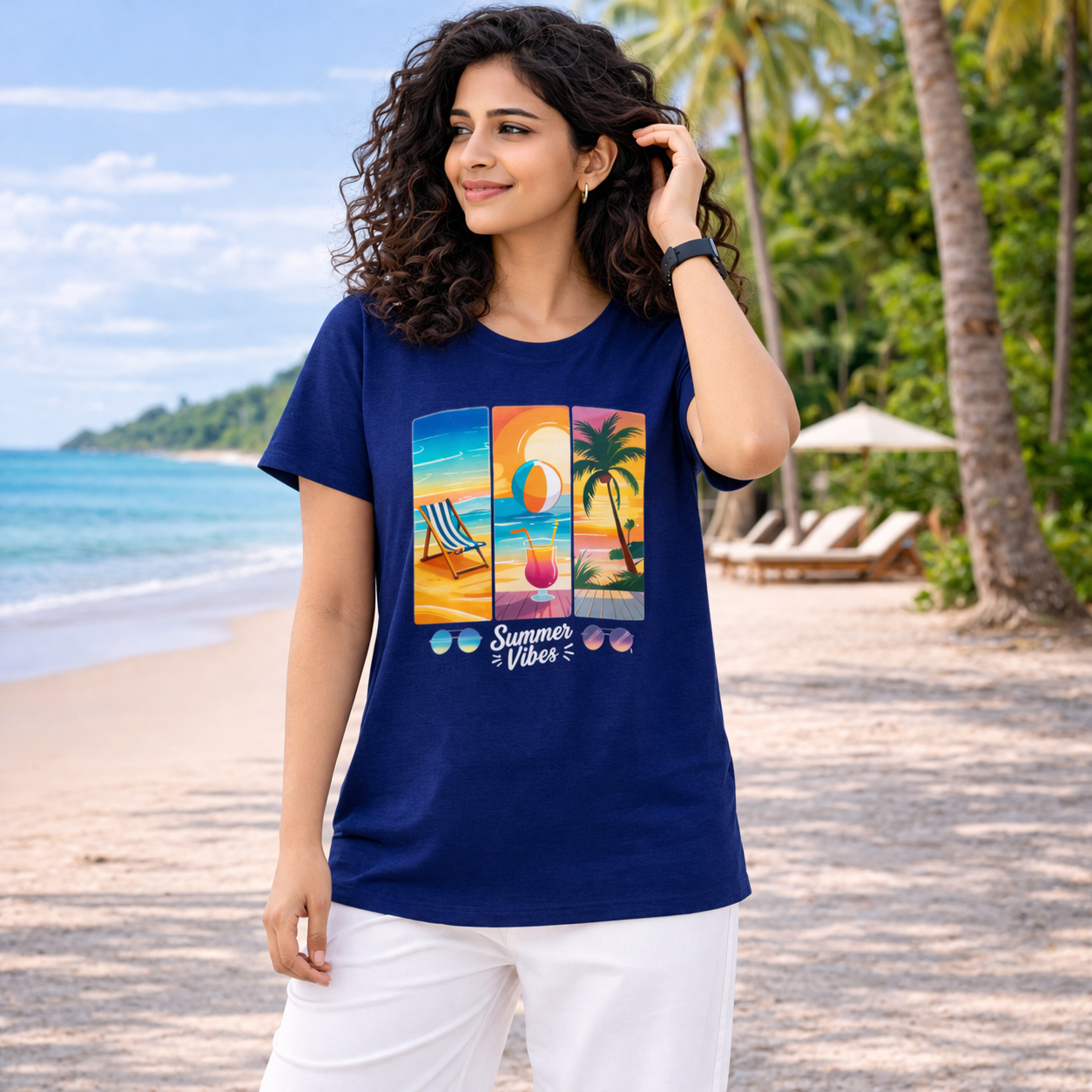 Navy T-shirt
