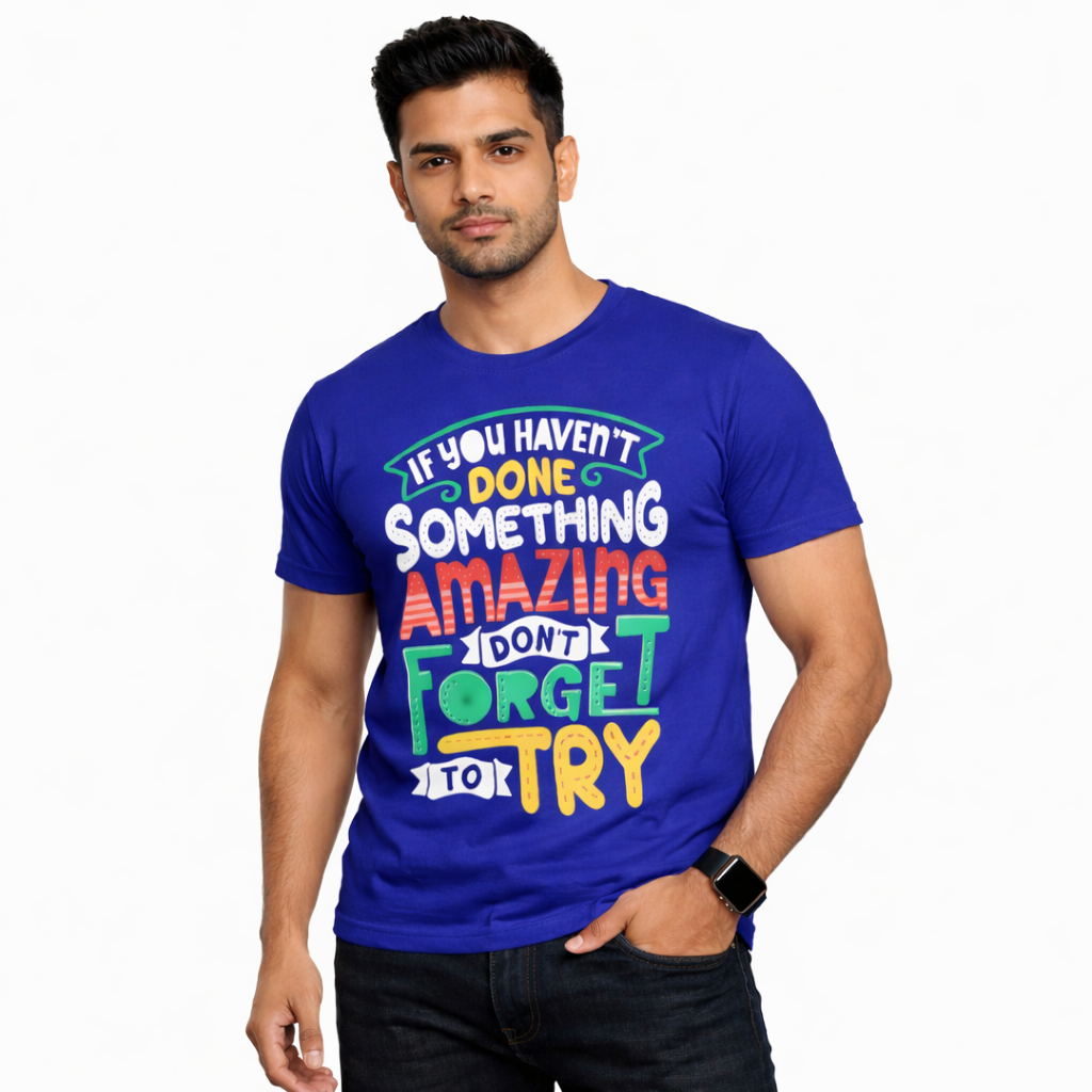 T-shirt Blue