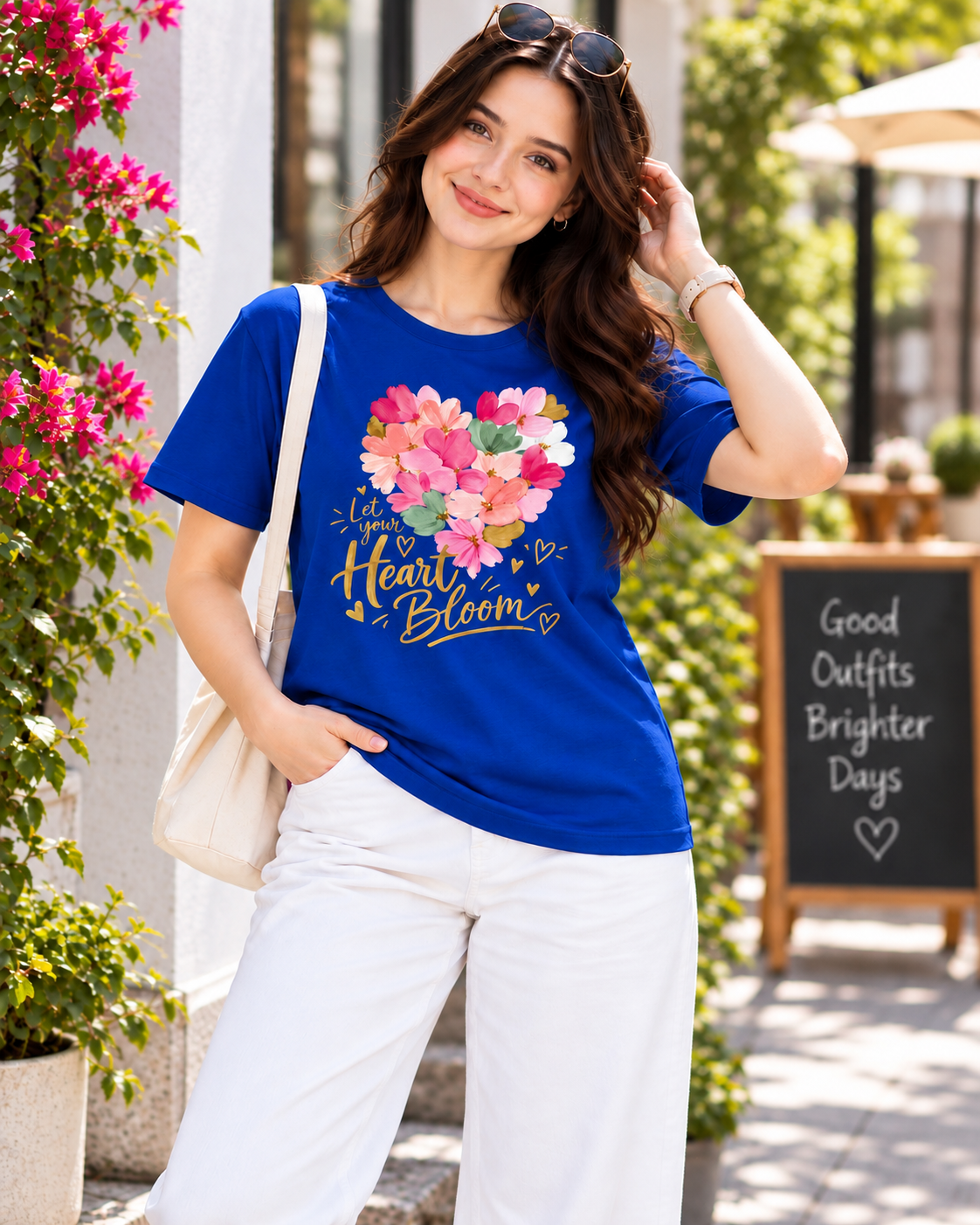 T-shirt Blue