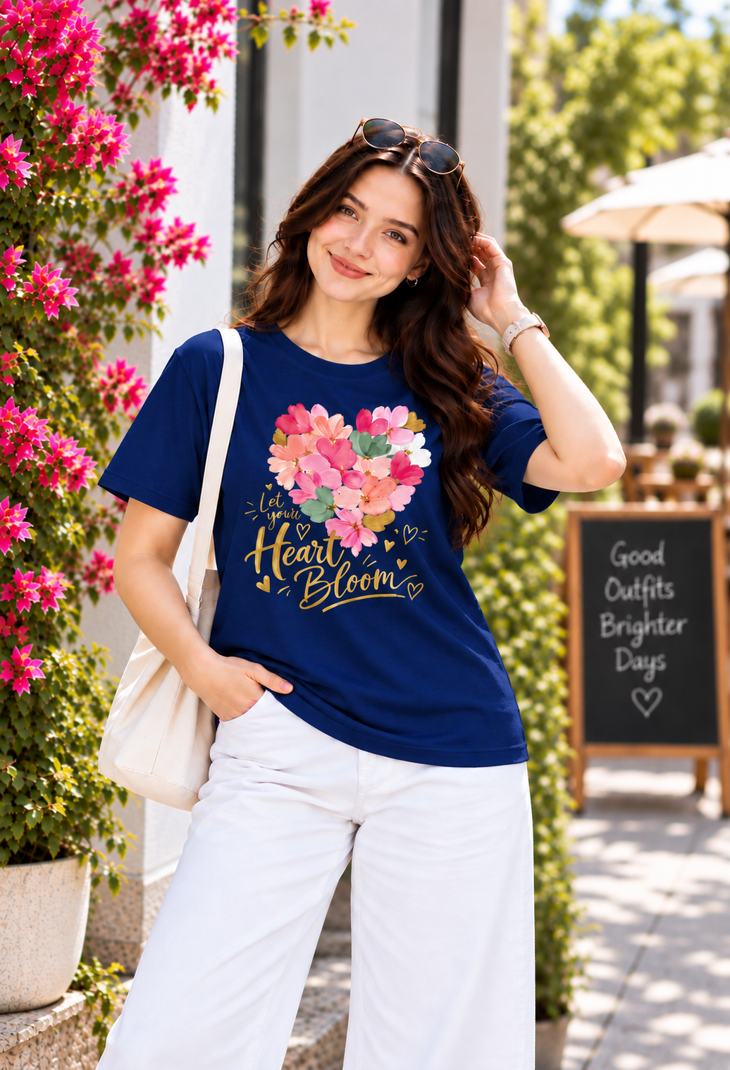 T-shirt Navy