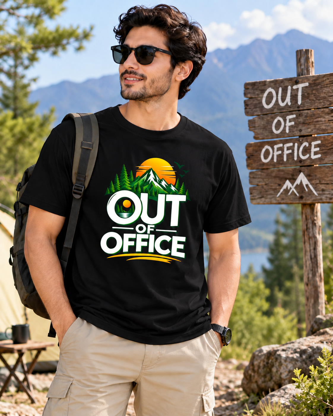 T-shirt Black