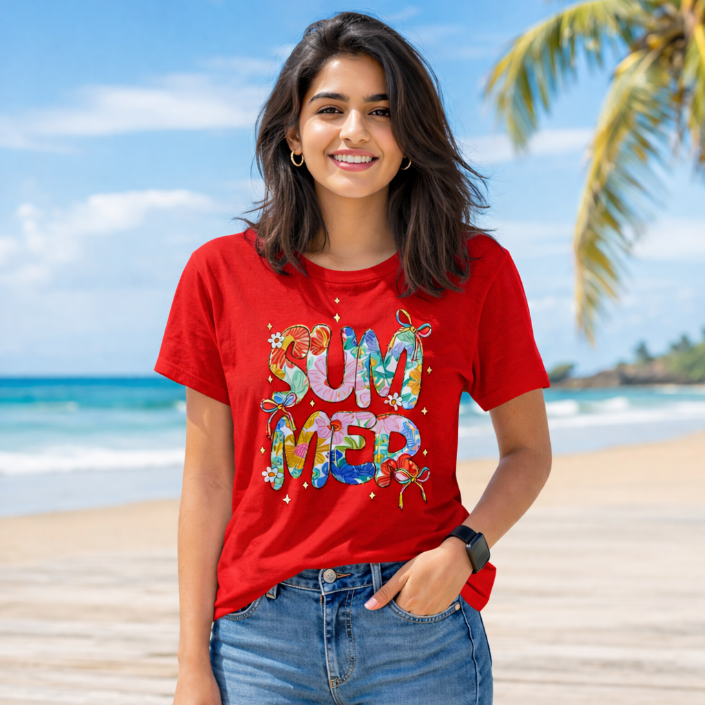 Women Summer Regular Fit T-shirt