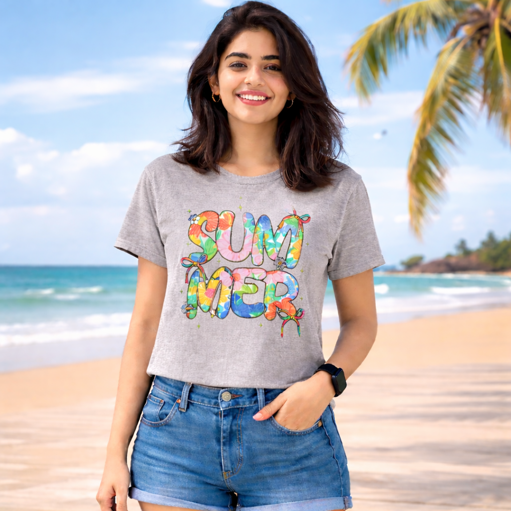 Women Summer Regular Fit T-shirt