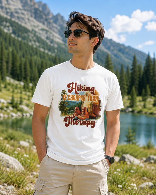 Men Hiking Graphic Regular Fit T-Shirt