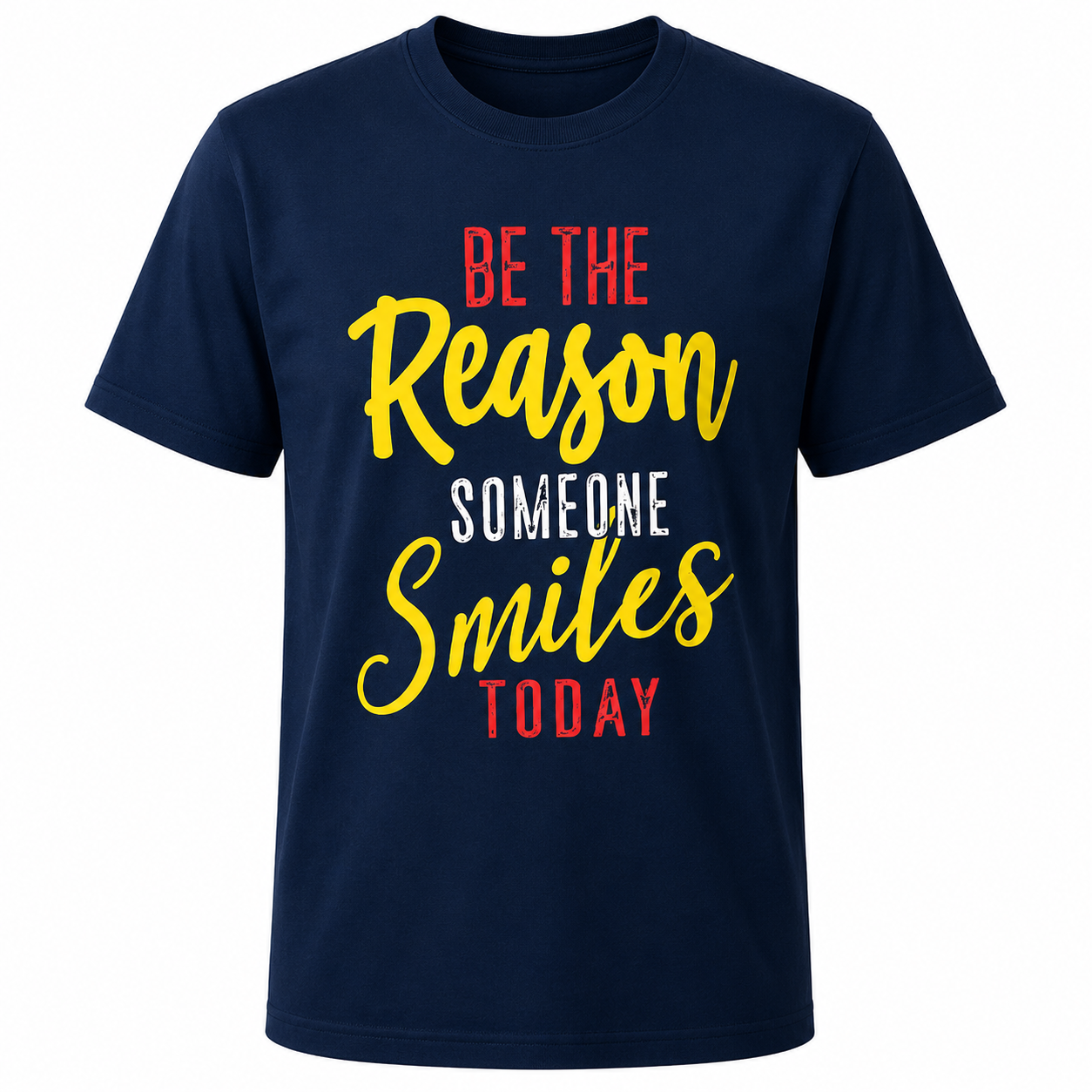 Women Typographic Print Regular Fit T-Shirt