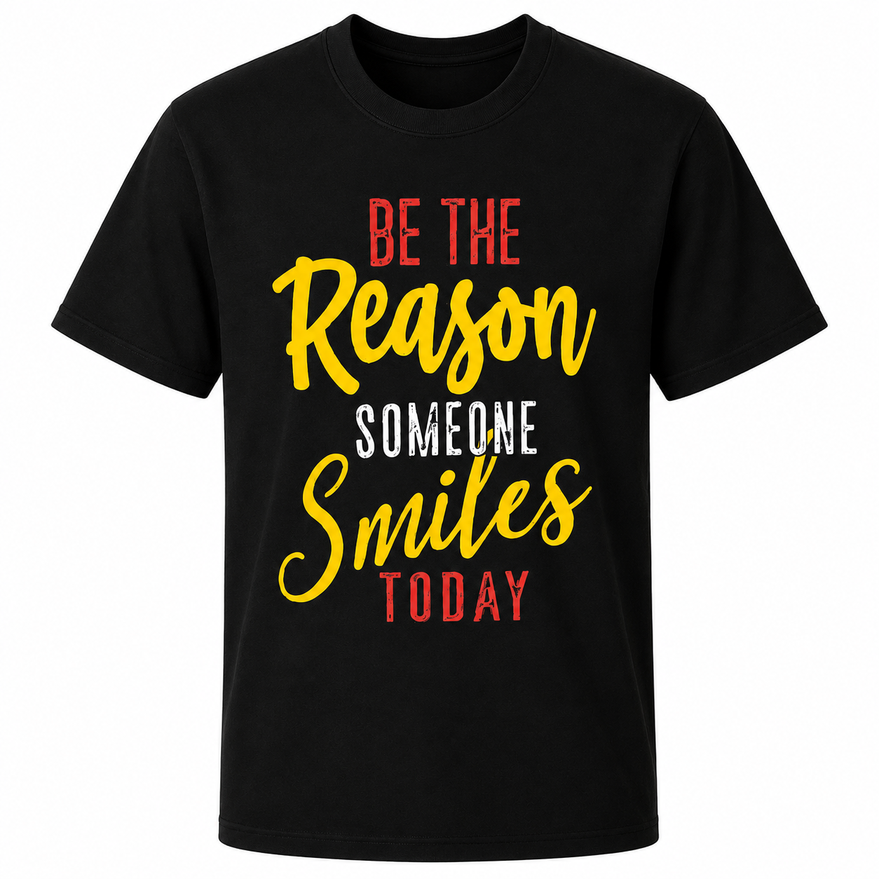 Women Typographic Print Regular Fit T-Shirt