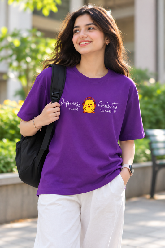 Women's Graphi Printed Regular Fit T-shirt