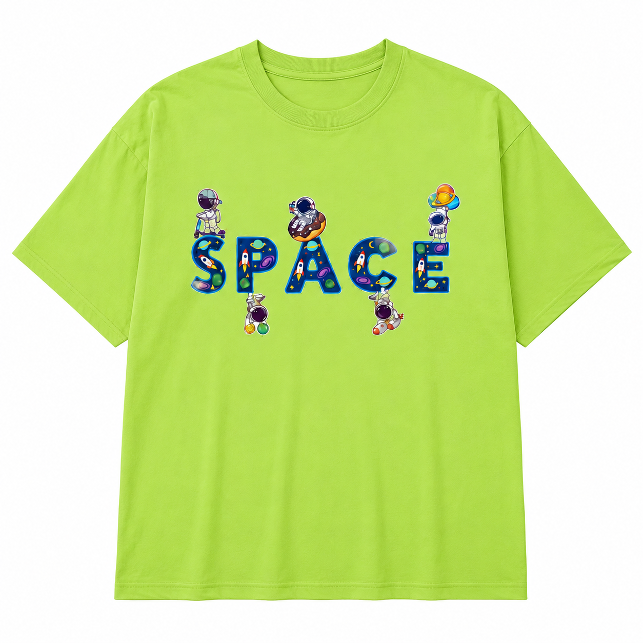 Women's Oversized Space T-shirt