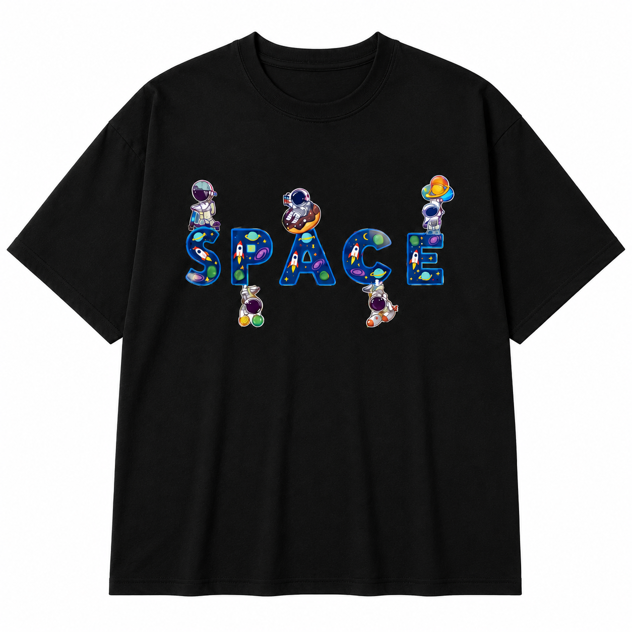 Women's Oversized Space T-shirt