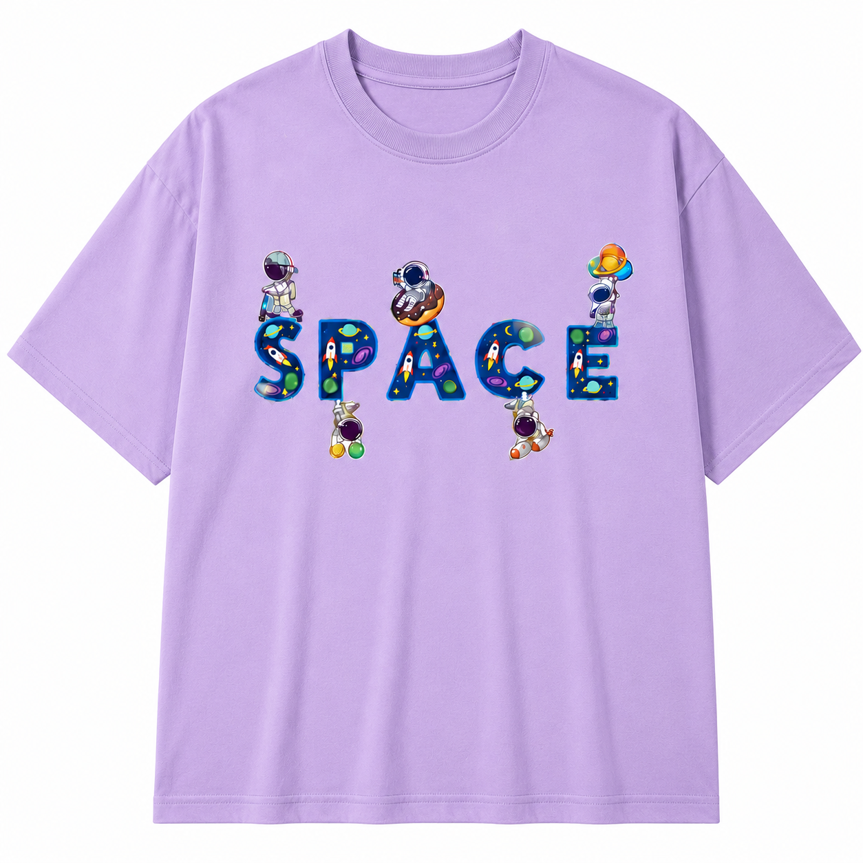 Women's Oversized Space T-shirt