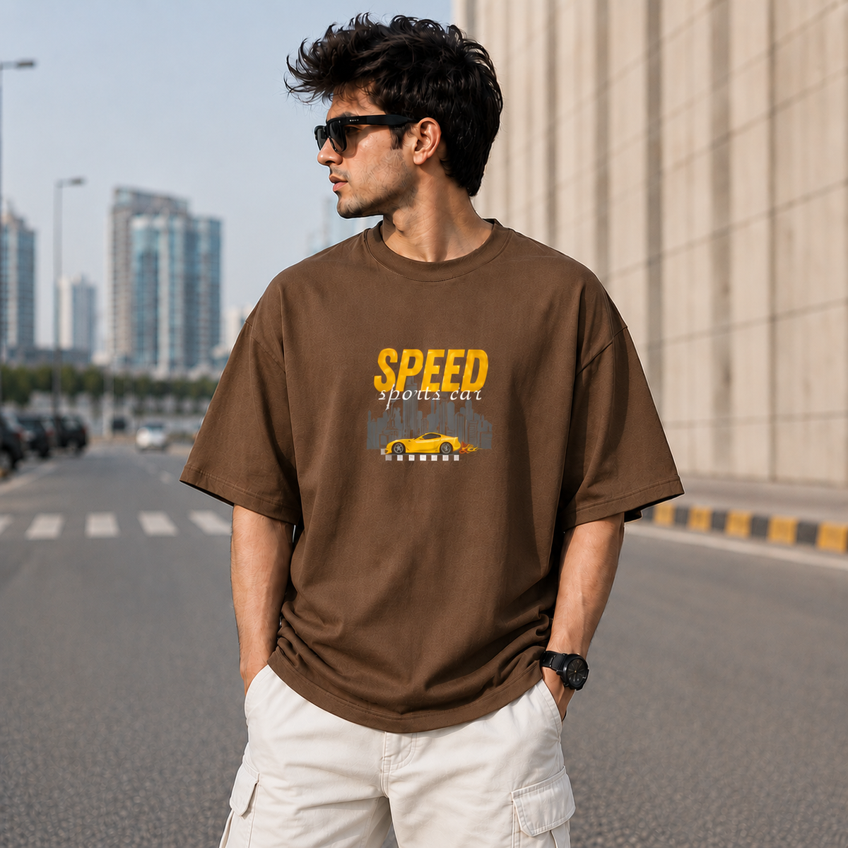 T-shirt Brown