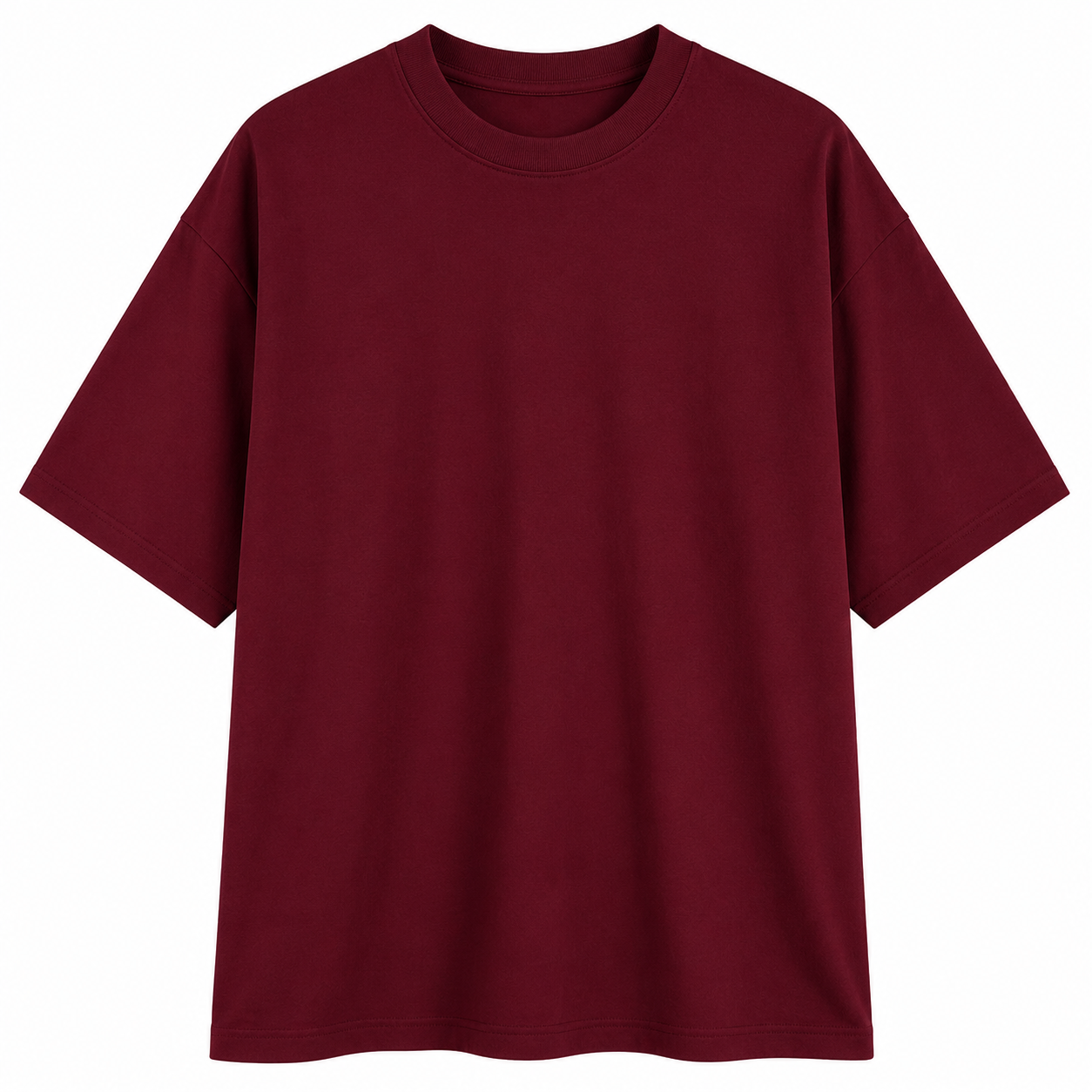 Women Solid Oversize Fit T-Shirt