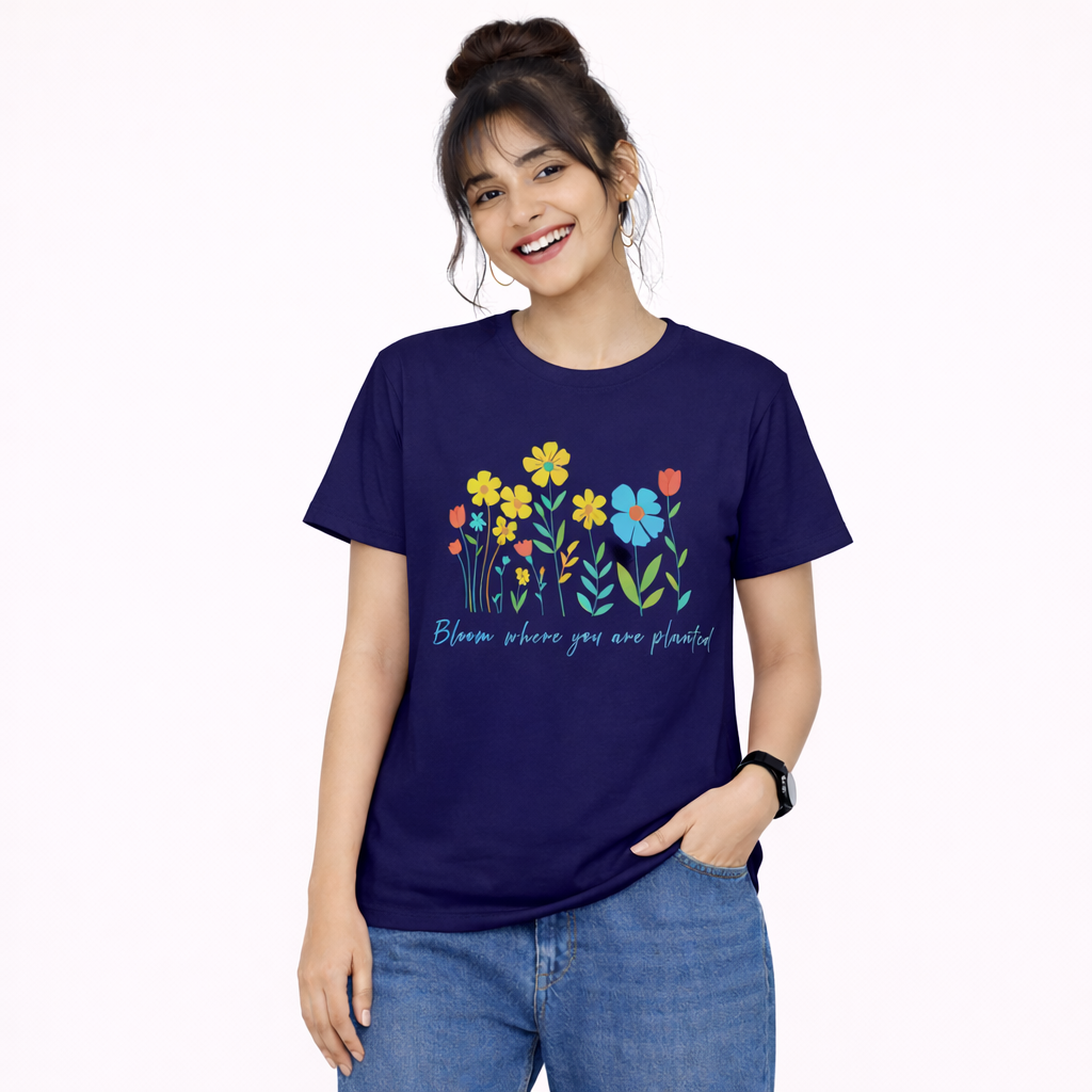 T-shirt Navy Blue