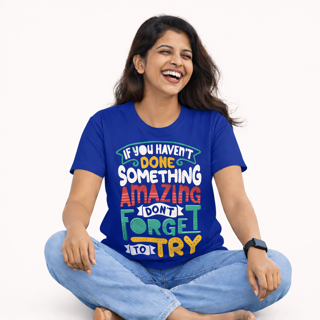 T-shirt Blue
