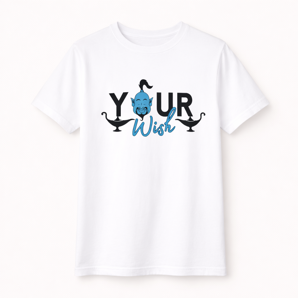 Men Genie Graphic Regular Fit T-Shirt