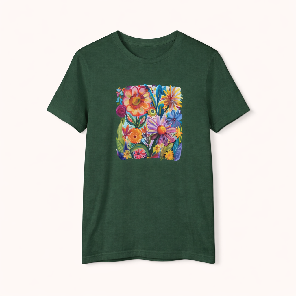 T-shirt Bottle Green