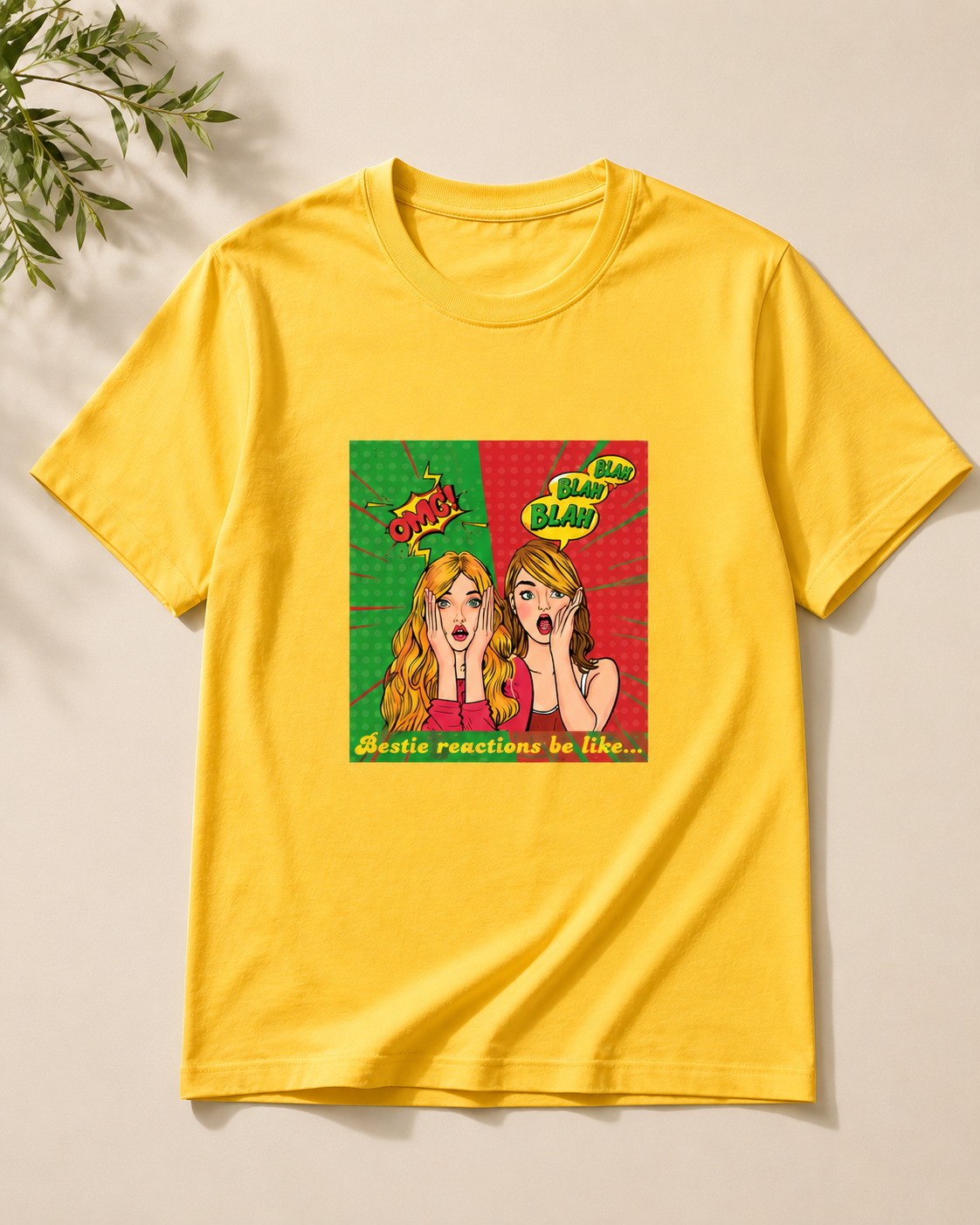 T-shirt Yellow