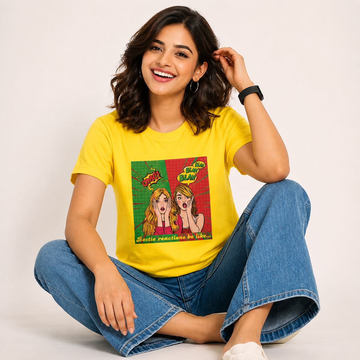 T-shirt Yellow