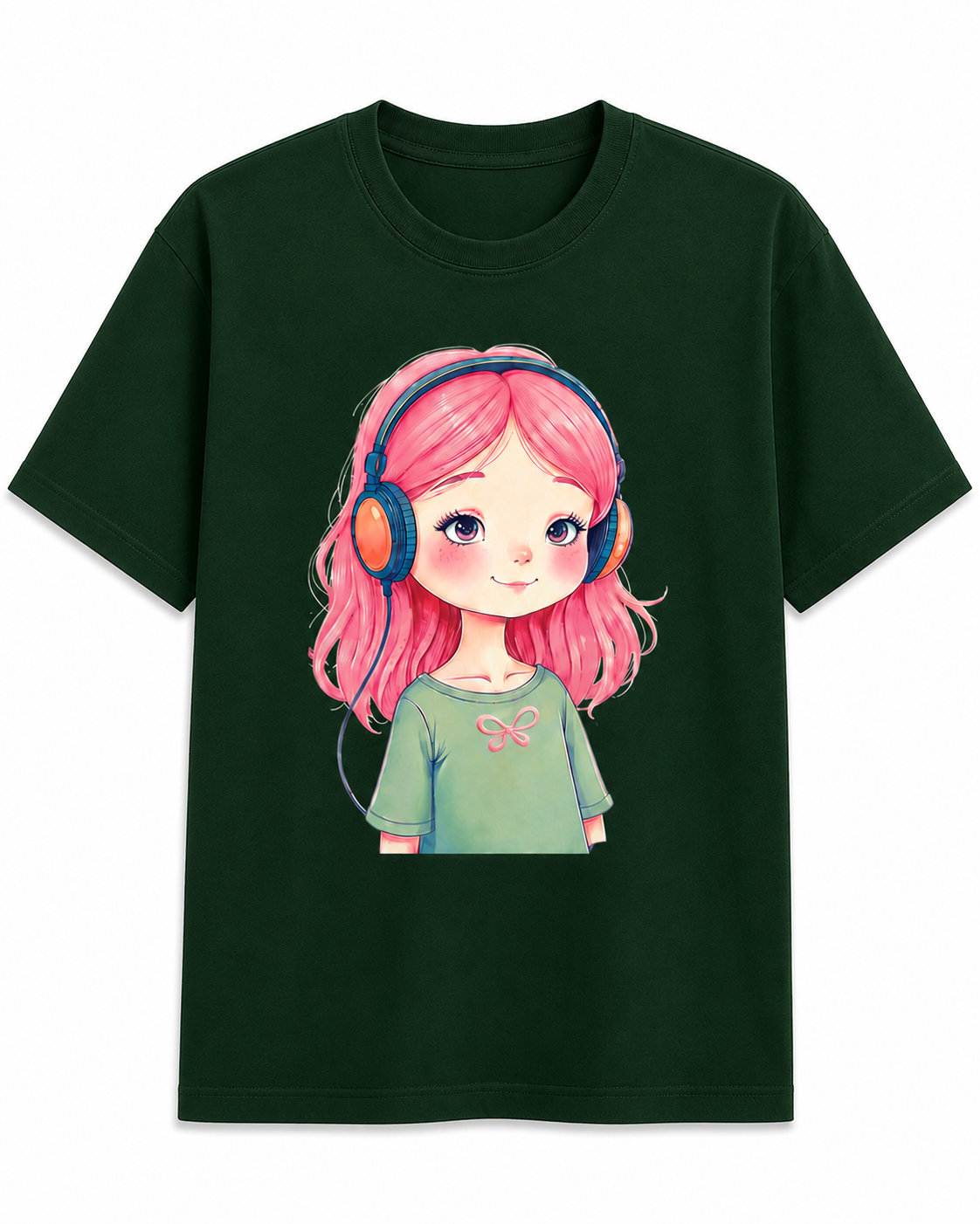 T-shirt Bottle Green