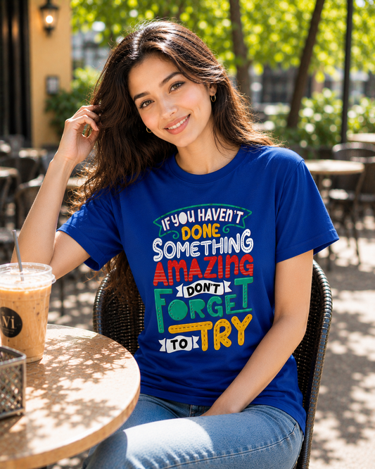 T-shirt Blue