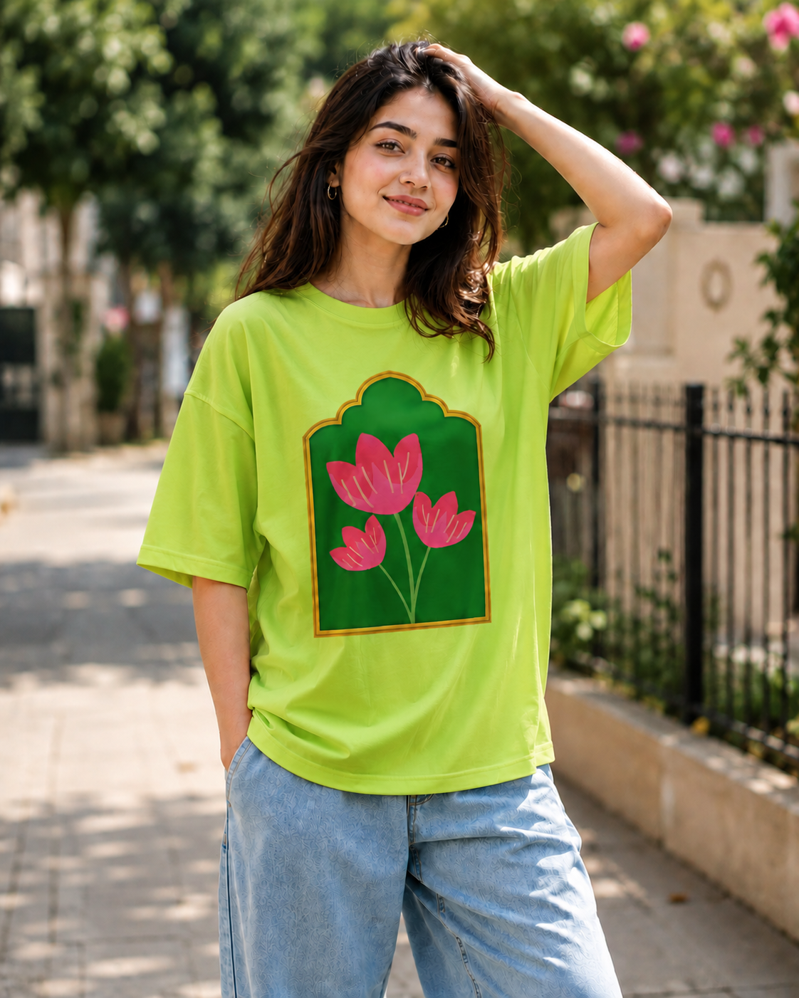 T-shirt Neon Green