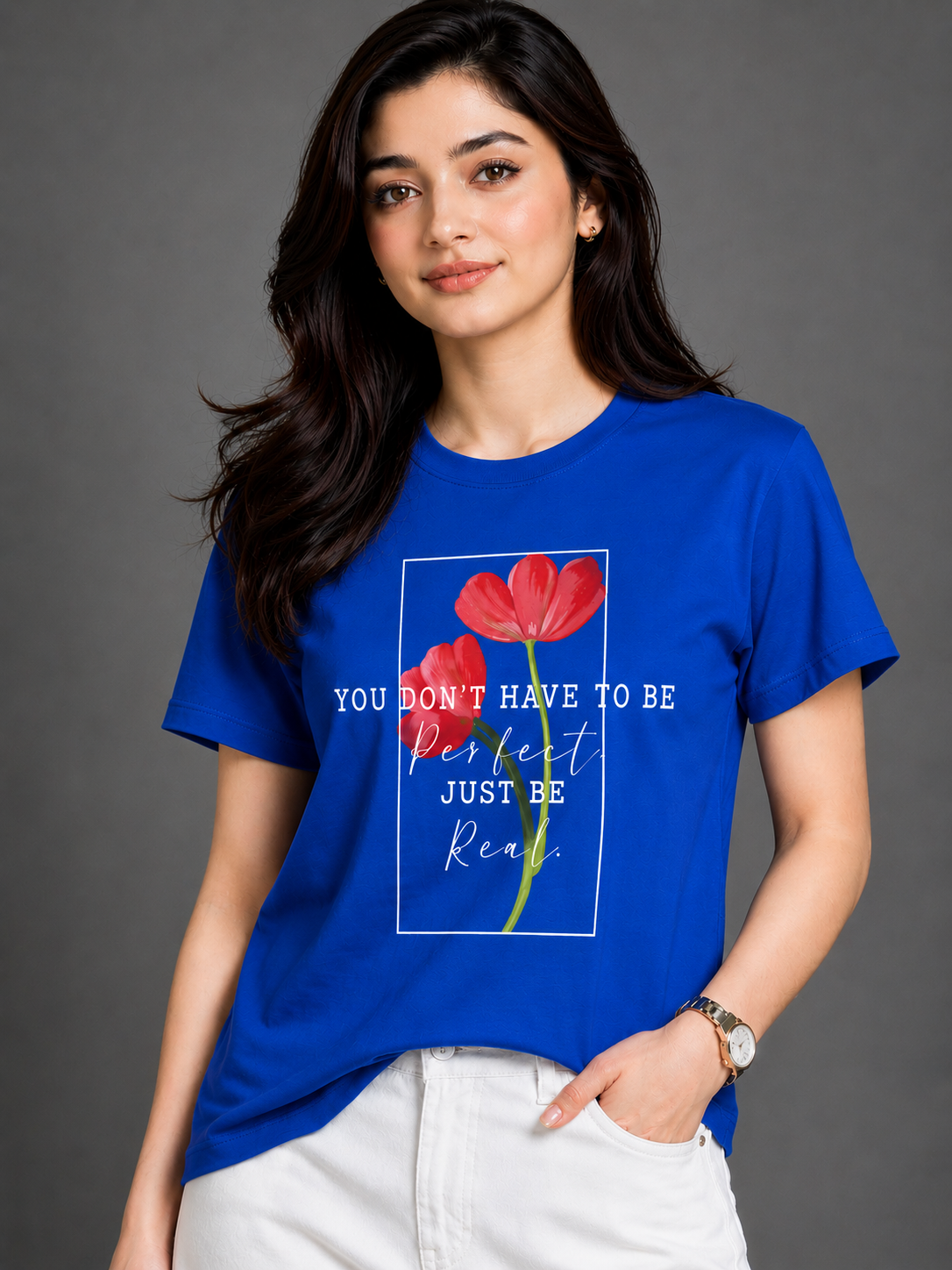 T-shirt Blue