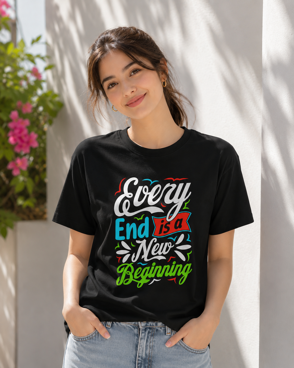 T-shirt Black