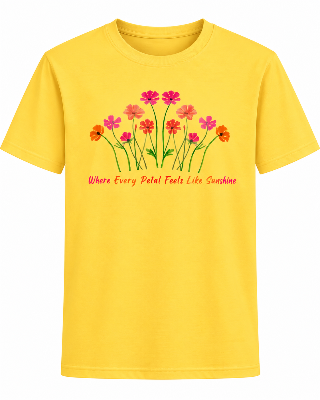 T-shirt Light Yellow