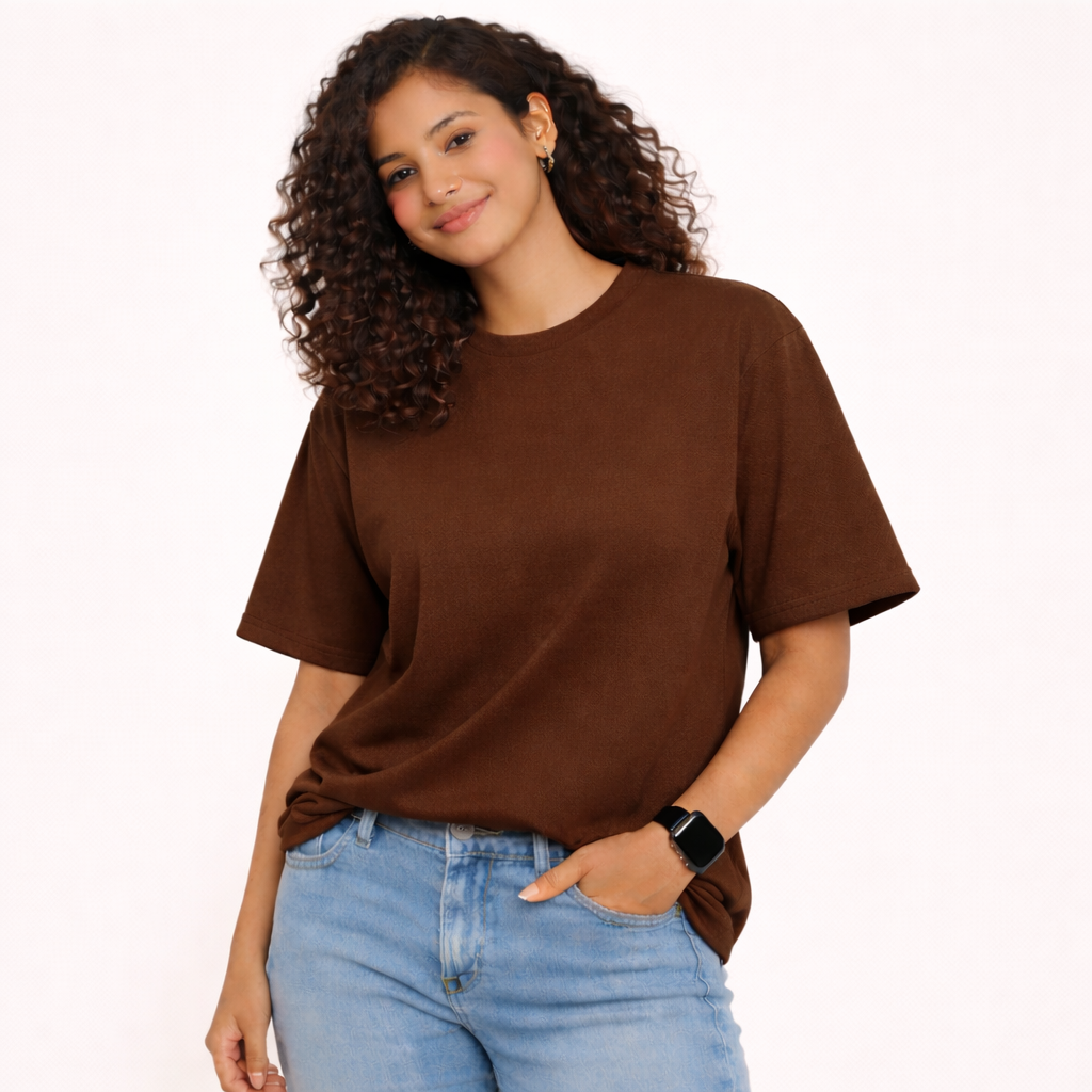 T-shirt Brown