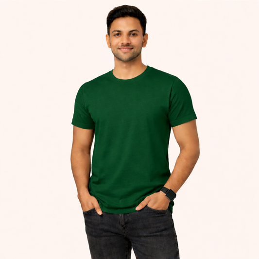 T-shirt Bottle Green